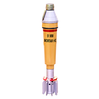 51 MM MORTAR BOMB HE
